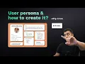 Creating a user persona template in description
