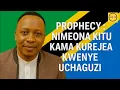 Lagu LATEST SHOCKING PROPHECY: NAONA KITU KAMA KUREJEA KWENYE UCHAGUZI|| PROPHET TITO LEMO #tanzania