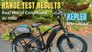 Ariel Rider Kepler Range Test Real World Hilly Conditions