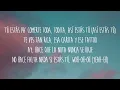 Rauw Alejandro, Camilo   Tattoo Remix  1 hora de letra