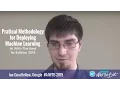 Ian Goodfellow Google - Practical Methodology for Deploying Machine Learning Oct 2015