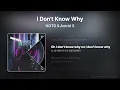NOTD & Astrid S - I Don't Know Why [Lyrics/가사번역]