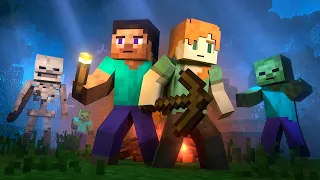 Download Torang pasukan damai batudaa (Minecraft animation) (official music video)|PART 4 MP3