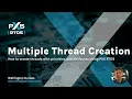 PX5 RTOS Multiple Thread Creation