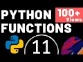 Functions in Python in Hindi Lecture 11 Mayank Gupta