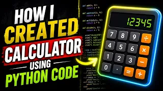 How to Create a Calculator in Python Python Calculator Project for Beginners Step-by-Step