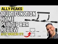 ALLY PEAKS Pull-Up Bar Setup Review Adjustable Doorway Chin-Up Bar for Home Strength Upper Body