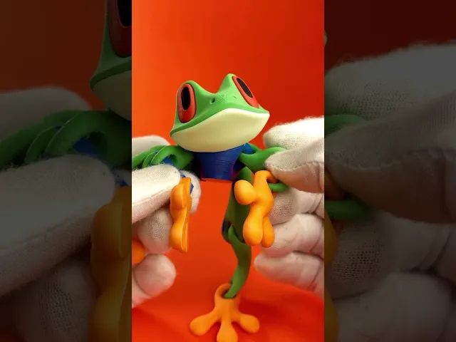 Blob Frog - Flexi Magnetic Fidget Art Toy video thumbnail