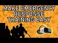 Making Emergency Response Training Easy Using STRX
