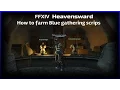 Farming Blue gathering scrips