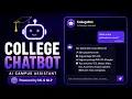 Build Smart College Chatbot AI NLP Flask Project Full Setup Demo Source Guide