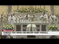 Thousands attend funeral for former archbishop of Hartford