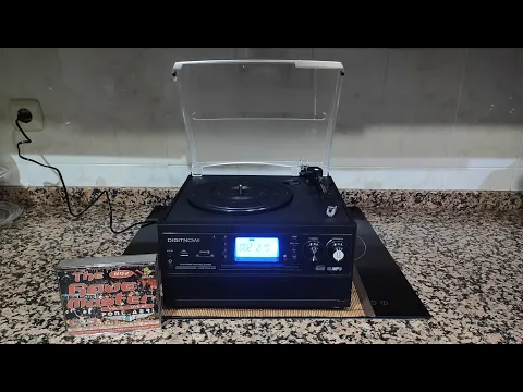 Download MP3 Review: Digitnow! Tocadiscos Bluetooth Vinilo CD Cinta Cassette Pendrive USB Tarjeta SD Radio FM