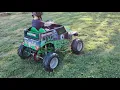 Crazy fast GRAVE DIGGER Power Wheels - updated and even faster