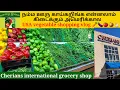 America cherians international grocery shop in tamil vegetable shopping vlog