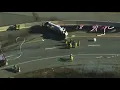 Overturned fuel tanker forces part of Route 202 to close in King of Prussia