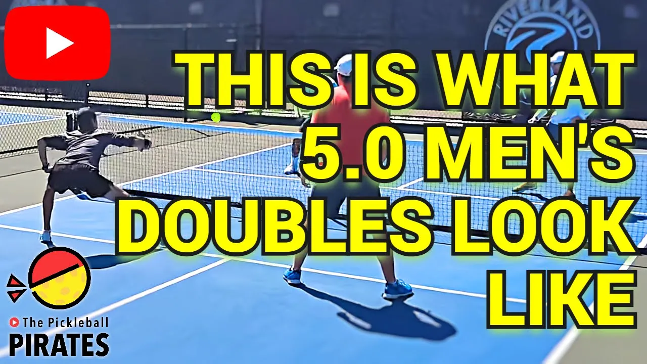 Pickleball 5.0 Men' Doubles at PPA Riverland Open