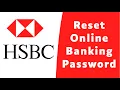 HSBC Bank How to Reset Online Banking Password Login hsbc com
