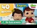 Download Lagu [NO INSTRUMENTS] Omar \u0026 Hana | 40 min Compilation of series | Islamic cartoon