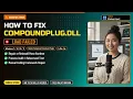 Fix Compoundplug DLL Adobe