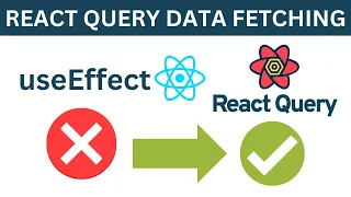 Replace useEffect for API calls with React Query React Query Setup Example ReactJS Tutorial