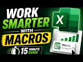 Stop Wasting Time Automate Excel with Macros learn under 15 min