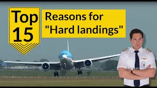 Download TOP 15 Reasons for HARD LANDINGS! DON'T BLAME the first officer! Explained by CAPTAIN JOE MP3