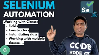 - Working with Classes in Java a Non-Primitive Type Selenium with Java