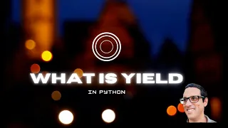 What does yield do in Python