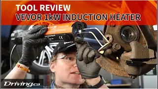 Freeing Rusted Bolts with the Vevor 1kW Magnetic Induction Heater Tool Review Driving ca