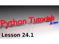 Python Tutorial v3 2 5 Lesson 24 1 - Simple Game Development Using Lists
