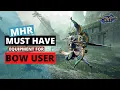 MH Rise MUST Have Equipment for BOW User Mighty Bow Feather