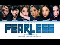 LE SSERAFIM - FEARLESS Color Coded Han