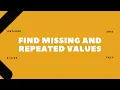 2965 Find Missing and Repeated Values 2025 LeetCode Daily Challenge