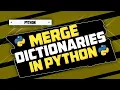 How to Merge two Dictionaries in Python in a Single Expression Python Dictionary Examples