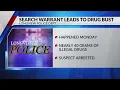 Woman arrested in Longview after 40 grams of illegal drugs found inside her home