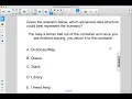 CS Praxis Python Data Structures Q69