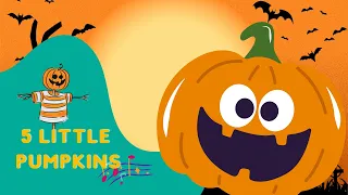 Five little pumpkins | HALLOWEEN Song for Kids by Tim & Robbie