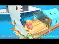 Three Little Pigs Pirate Version!| CoComelon Animal Time | Animals for Kids