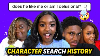 We Revealed Our Characters' Search Histories 😭 | Unfollow Me, Mom! Cast