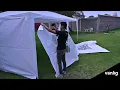 Toldo armable 3x6 blanco