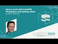 CakeFest 2024 How to work with CakePHP frictionless and make coding quick easy and fun by Mark Sc