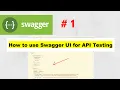 Swagger 1 How to use Swagger UI for API Testing NATASA Tech