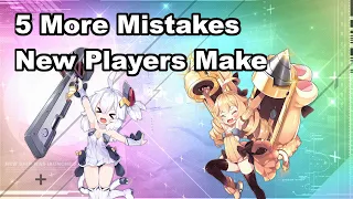 Azur Lane - 5 More Common Mistakes New Players Make!