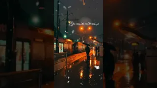 حالات واتس اشتقتلك تحت المطر 