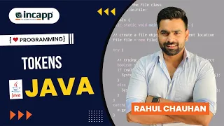 Tokens in Java by Rahul Chauhan Sir java