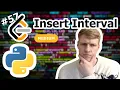 Insert Interval Python Solution - LeetCode