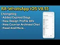 Download Lagu UPDATE RA-WHATSAPP IOS 8.55 ANTI BANNED 2021