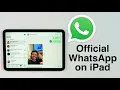 How To Use WhatsApp on iPad - App