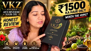 Best Ayurvedic Hair Oil? VKZ Hair Oil Honest Review & My Experience